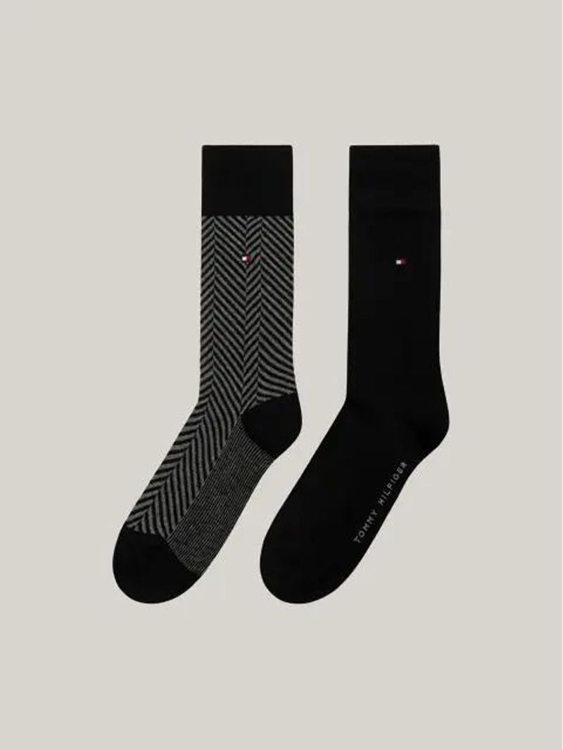 Pack-de-2-pares-de-medias-con-logo-