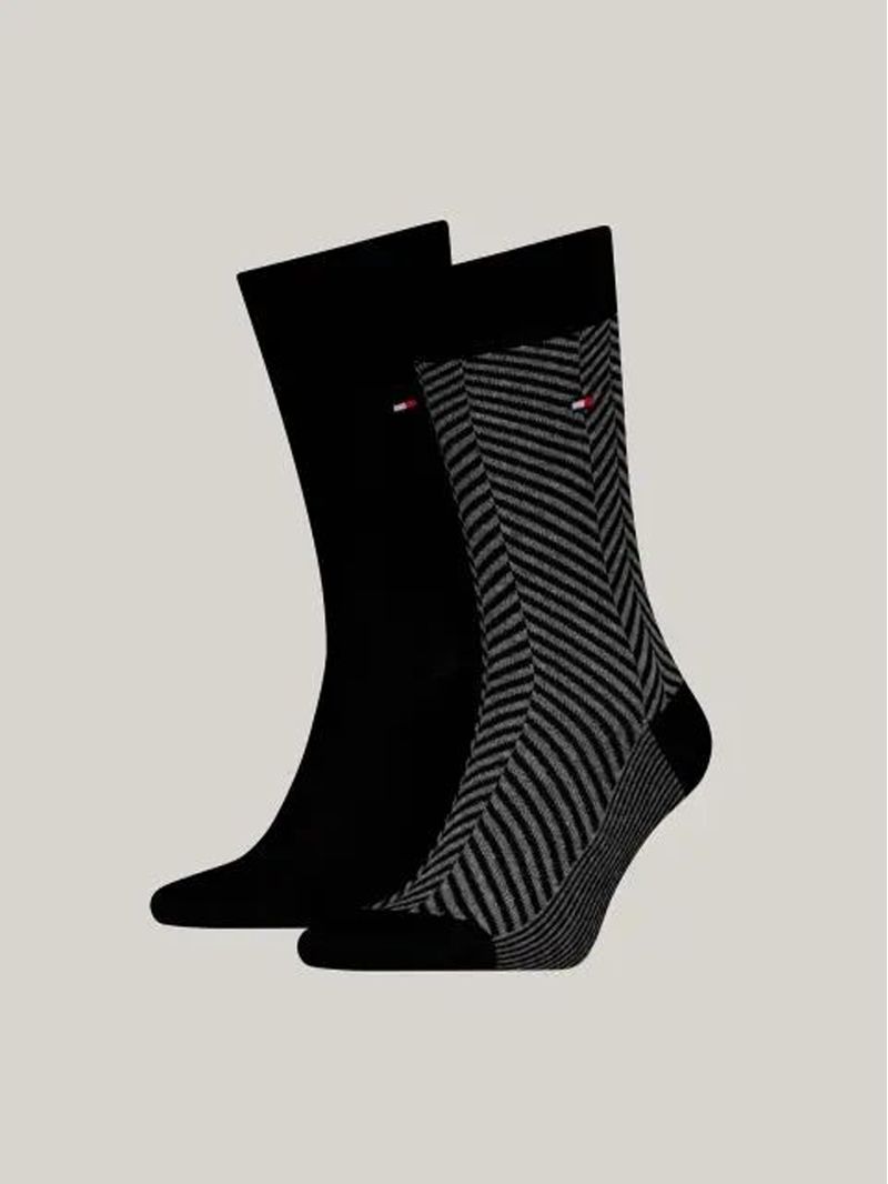 Pack-de-2-pares-de-medias-con-logo-