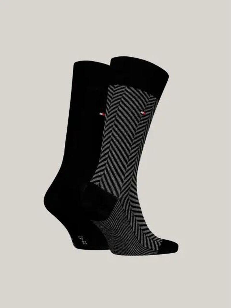 Pack-de-2-pares-de-medias-con-logo-