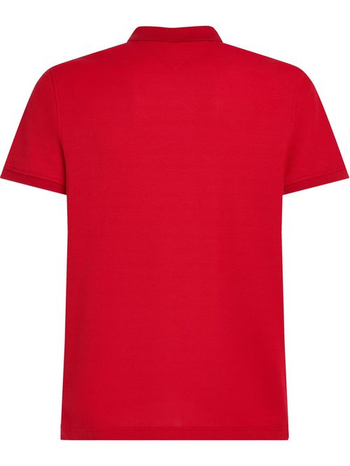 Chomba de corte regular con logo vertical
