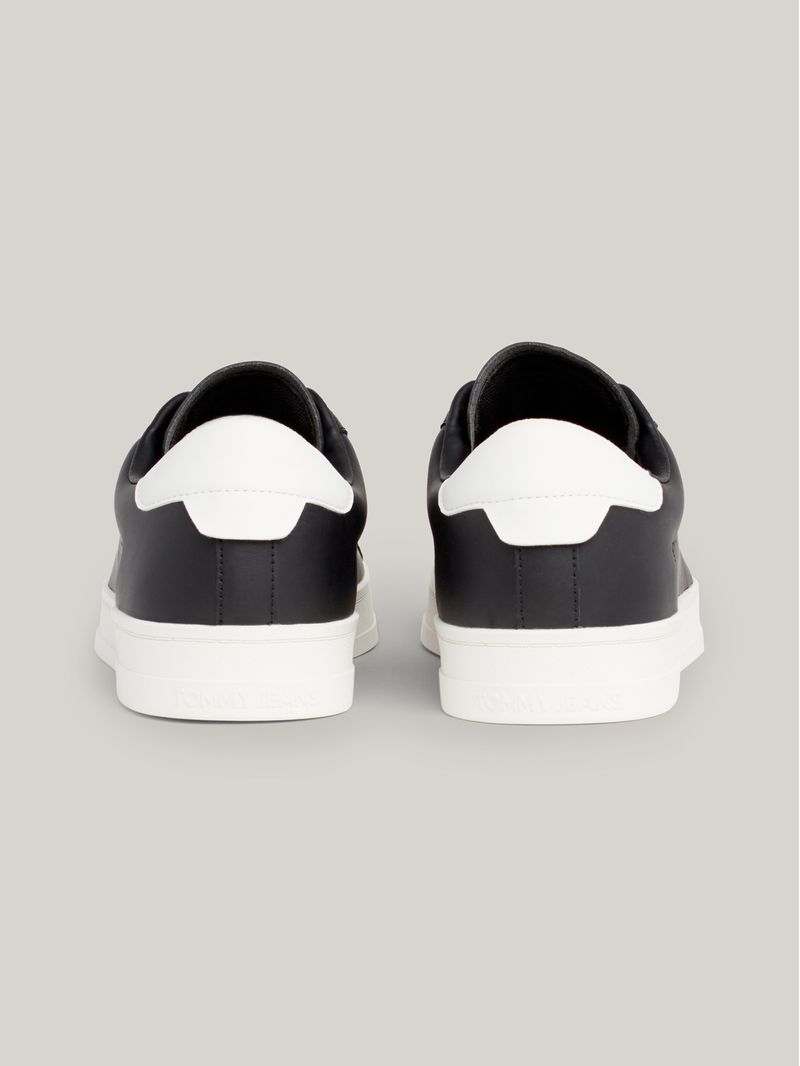 Zapatillas-de-cuero-con-suela-cupsole-y-logo