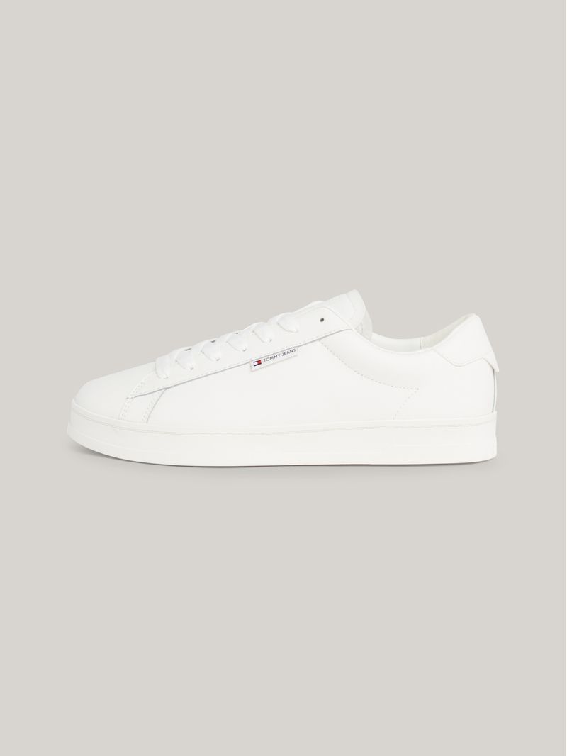 Zapatillas-de-cuero-con-suela-cupsole-y-logo