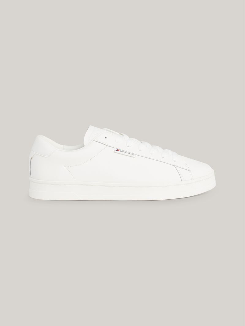 Zapatillas-de-cuero-con-suela-cupsole-y-logo