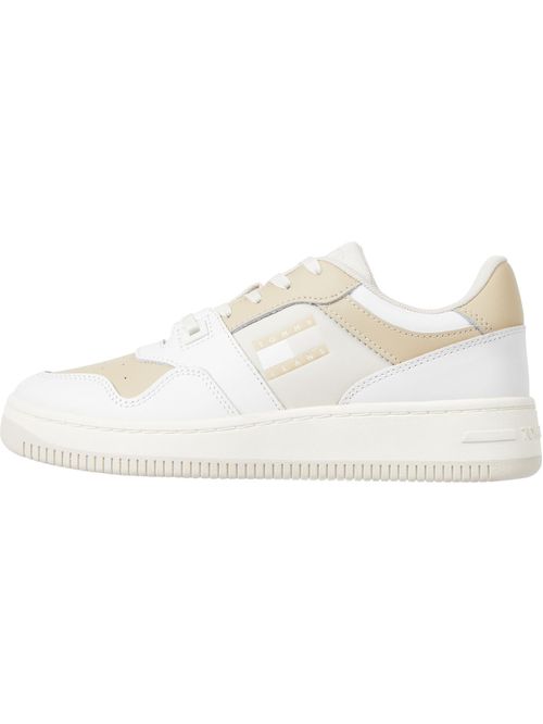 Zapatillas de Piel tonales con suela dentada