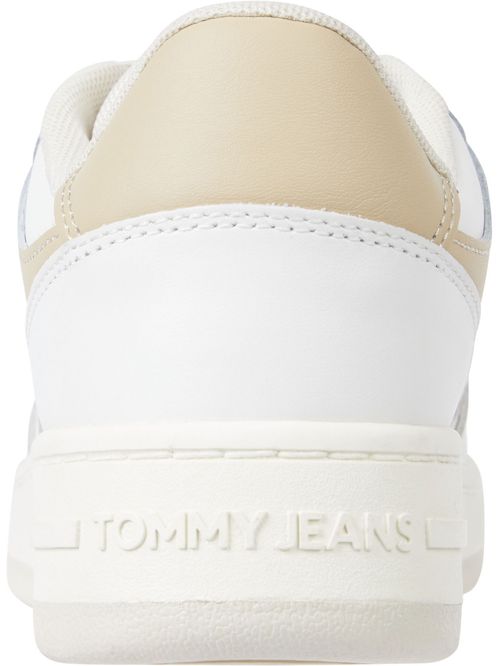 Zapatillas de Piel tonales con suela dentada