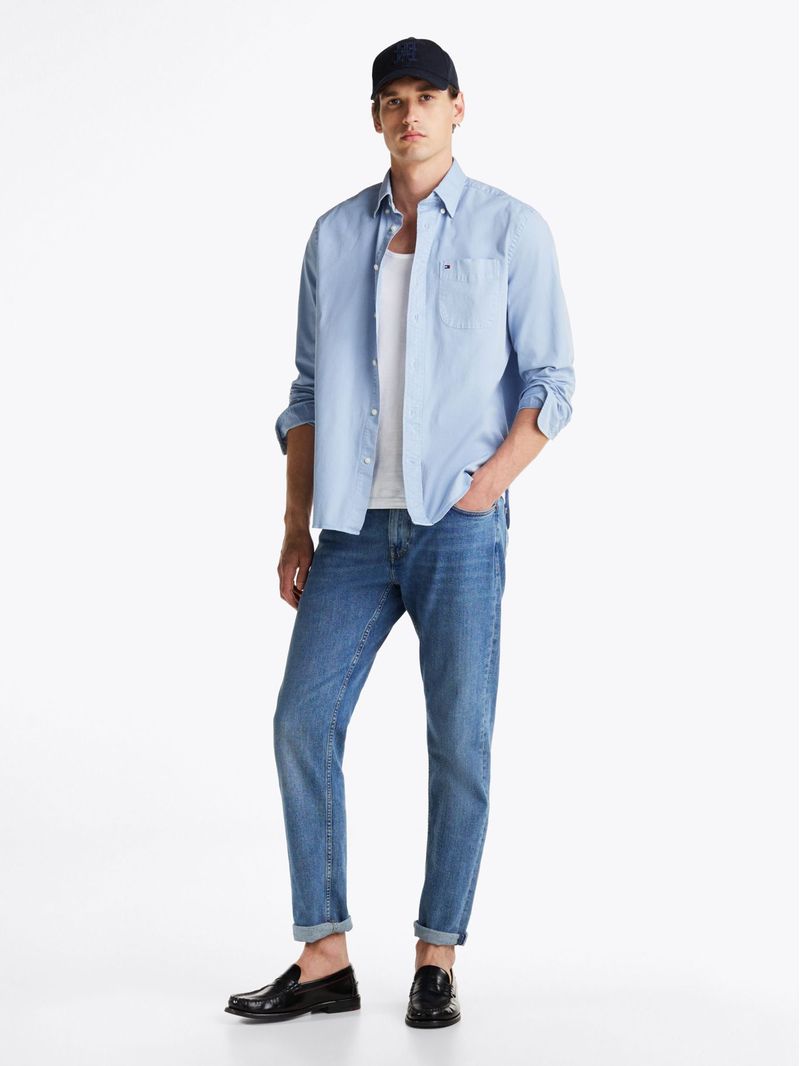 Camisa-de-sarga-con-corte-amplio
