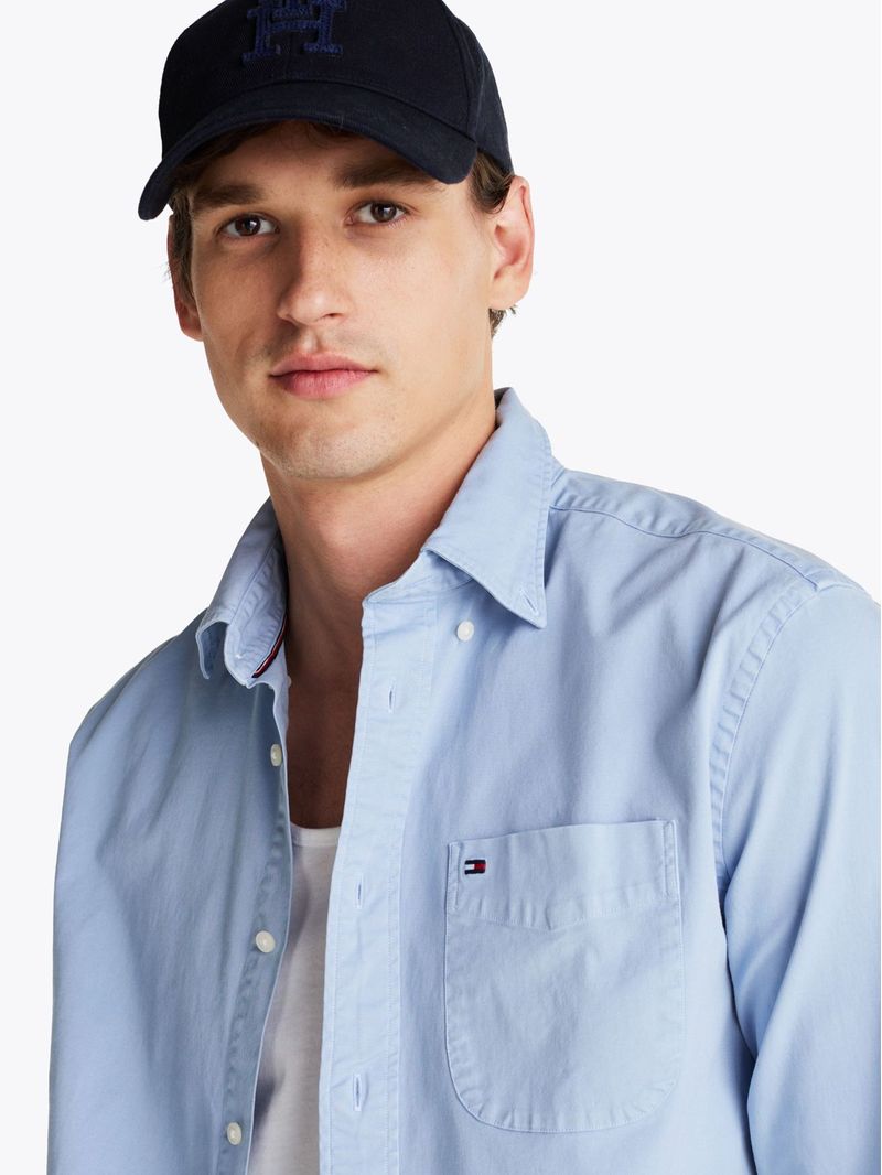 Camisa-de-sarga-con-corte-amplio