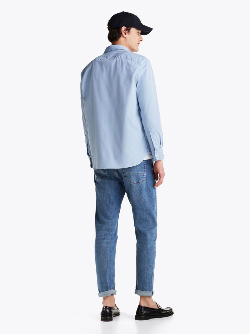 Camisa-de-sarga-con-corte-amplio