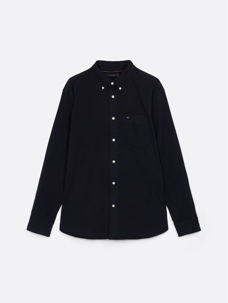 Camisa-de-sarga-con-corte-amplio
