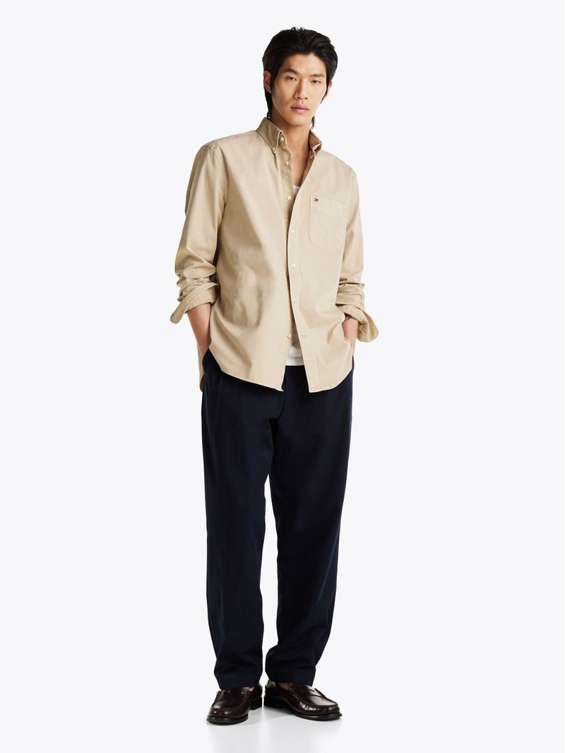 Camisa-de-sarga-con-corte-amplio