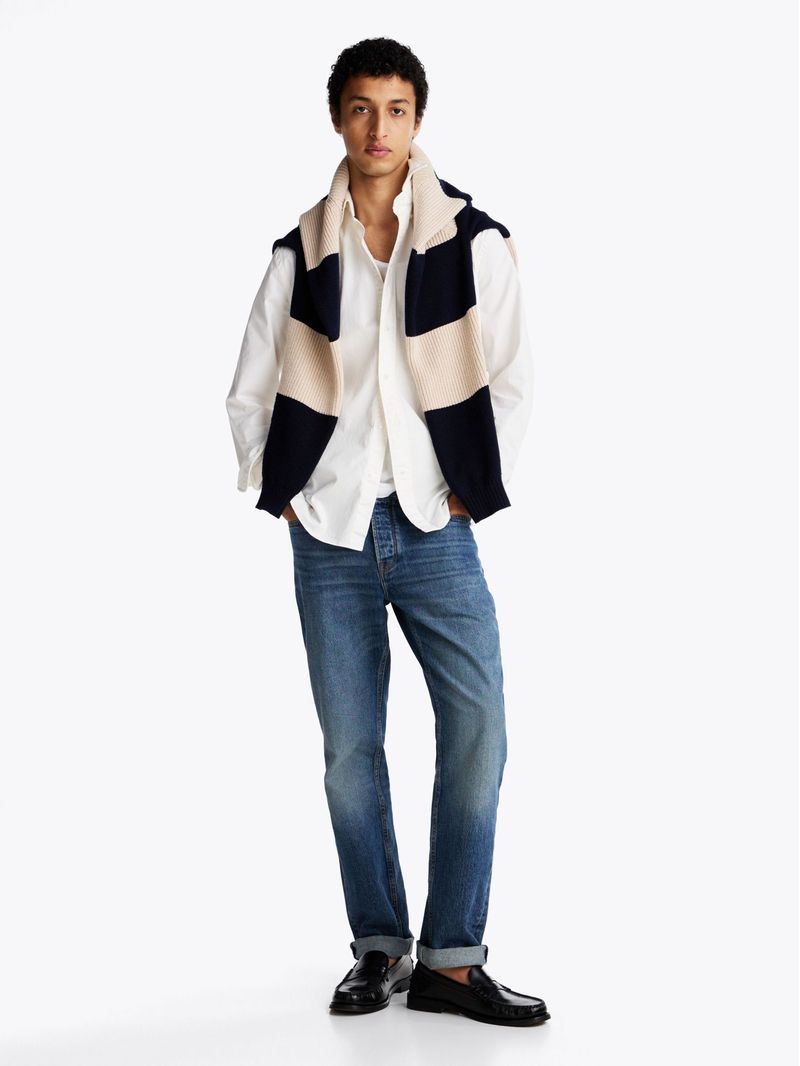 Camisa-de-sarga-con-corte-amplio