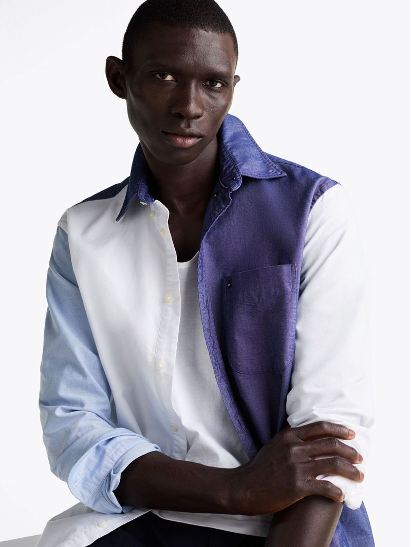 Camisa-Oxford-amplia-con-diseño-color-block