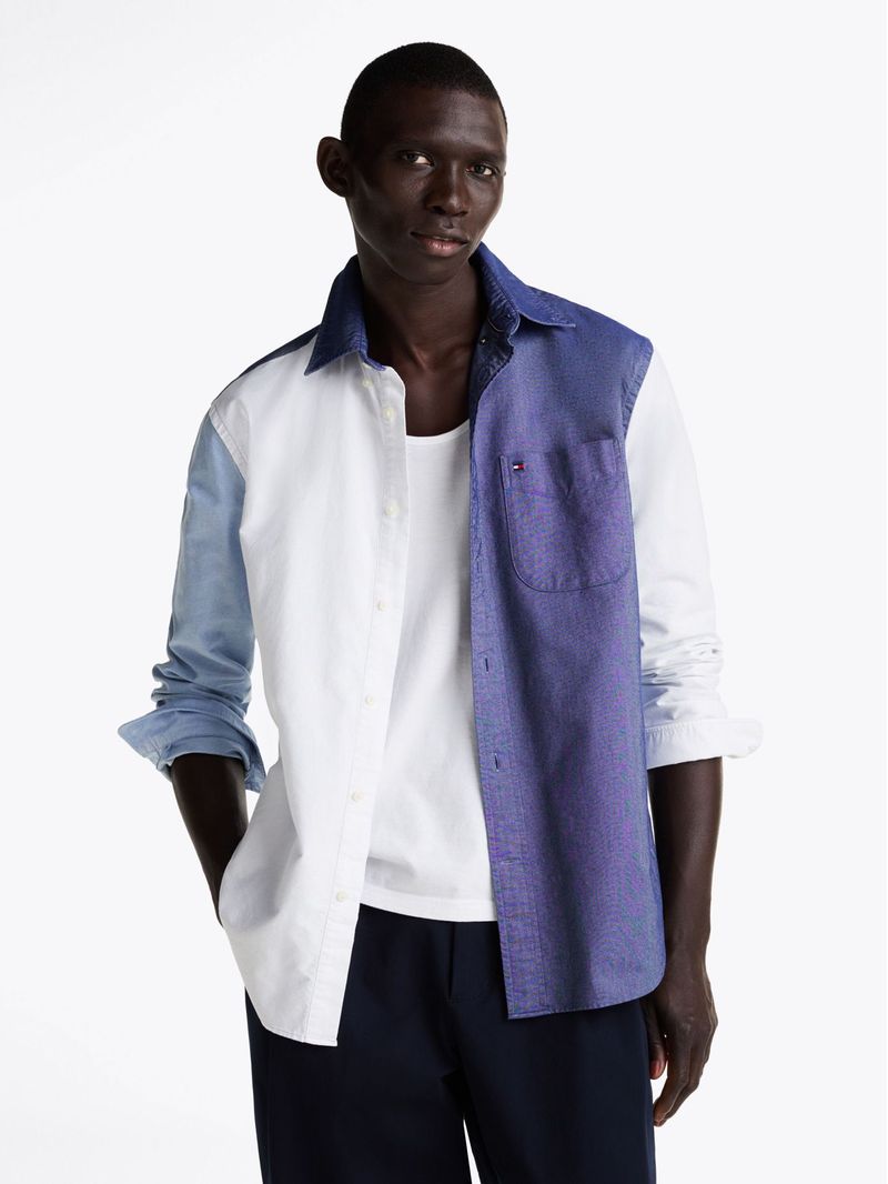 Camisa-Oxford-amplia-con-diseño-color-block