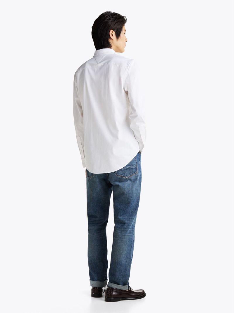 Camisa-solida-de-corte-slim