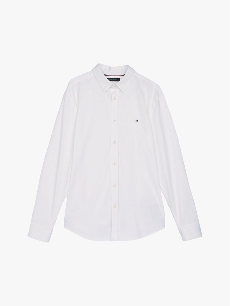 Camisa-solida-de-corte-slim