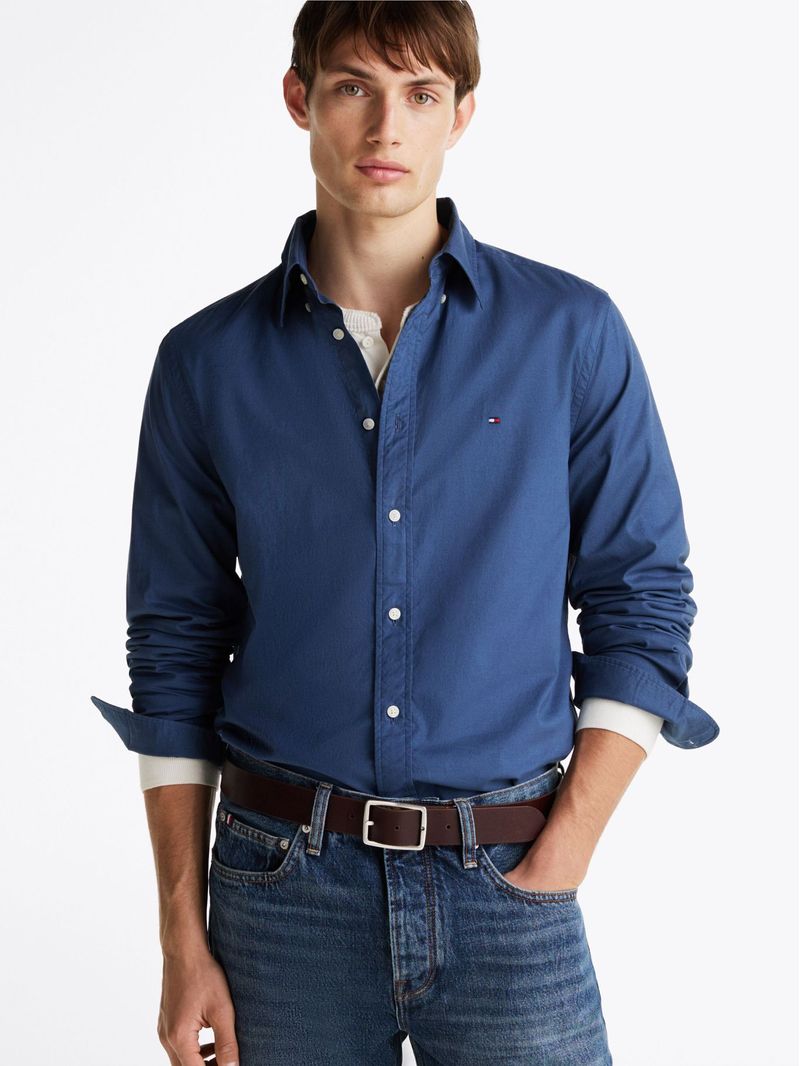 Camisa-TH-Flex-regular-de-popelin