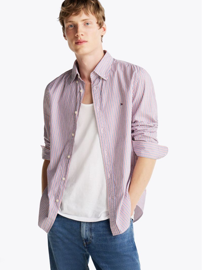 Camisa-TH-Flex-regular-de-rayas
