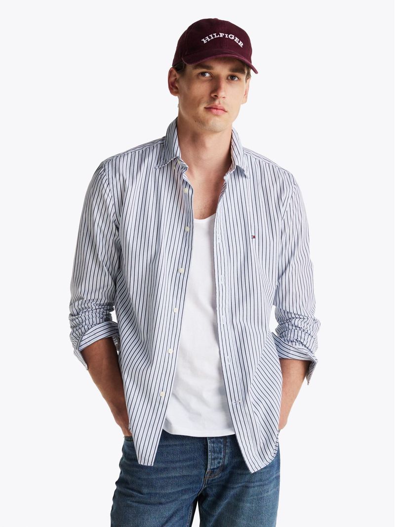 Camisa-TH-Flex-regular-de-rayas