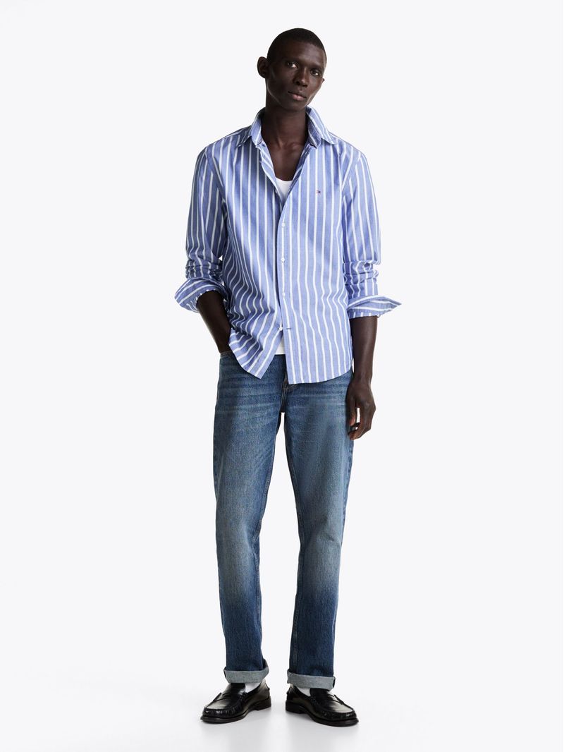 Camisa-TH-Flex-regular-de-rayas-marineras