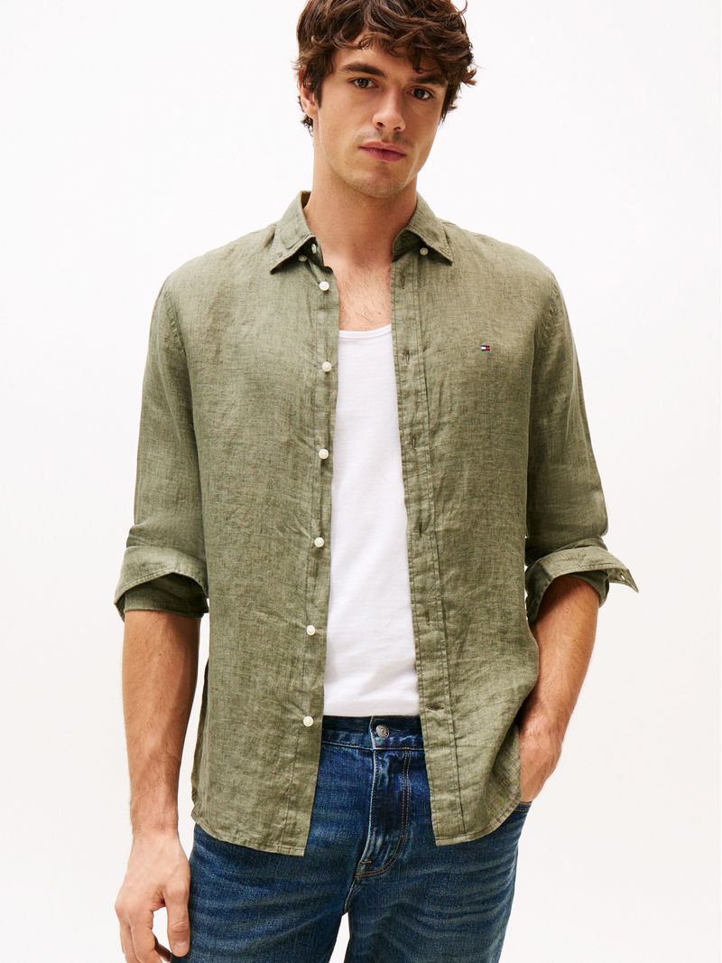 Camisa-de-lino-teñido-con-pigmentos