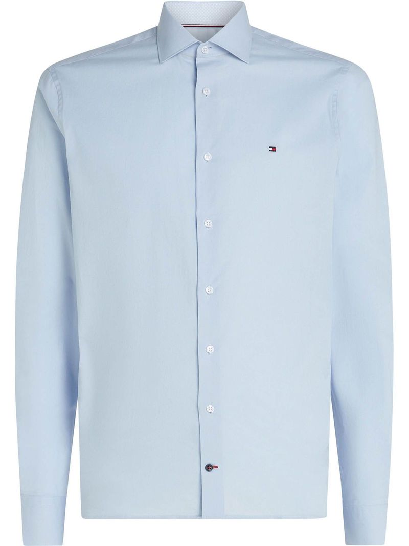 Camisa-stretch-con-logo