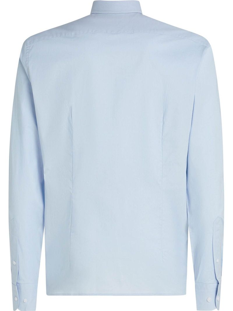 Camisa-stretch-con-logo