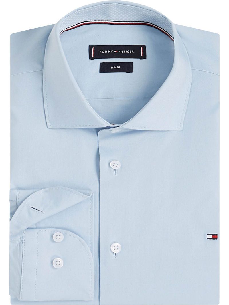 Camisa-stretch-con-logo