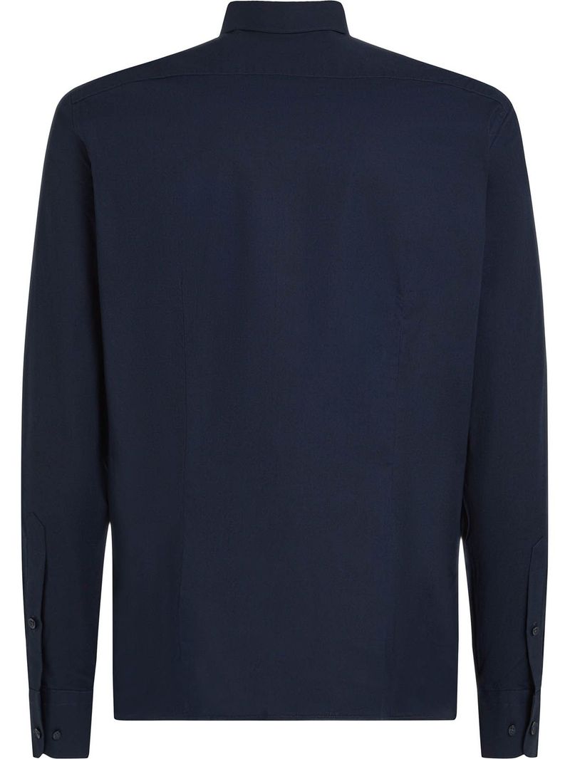Camisa-stretch-con-logo