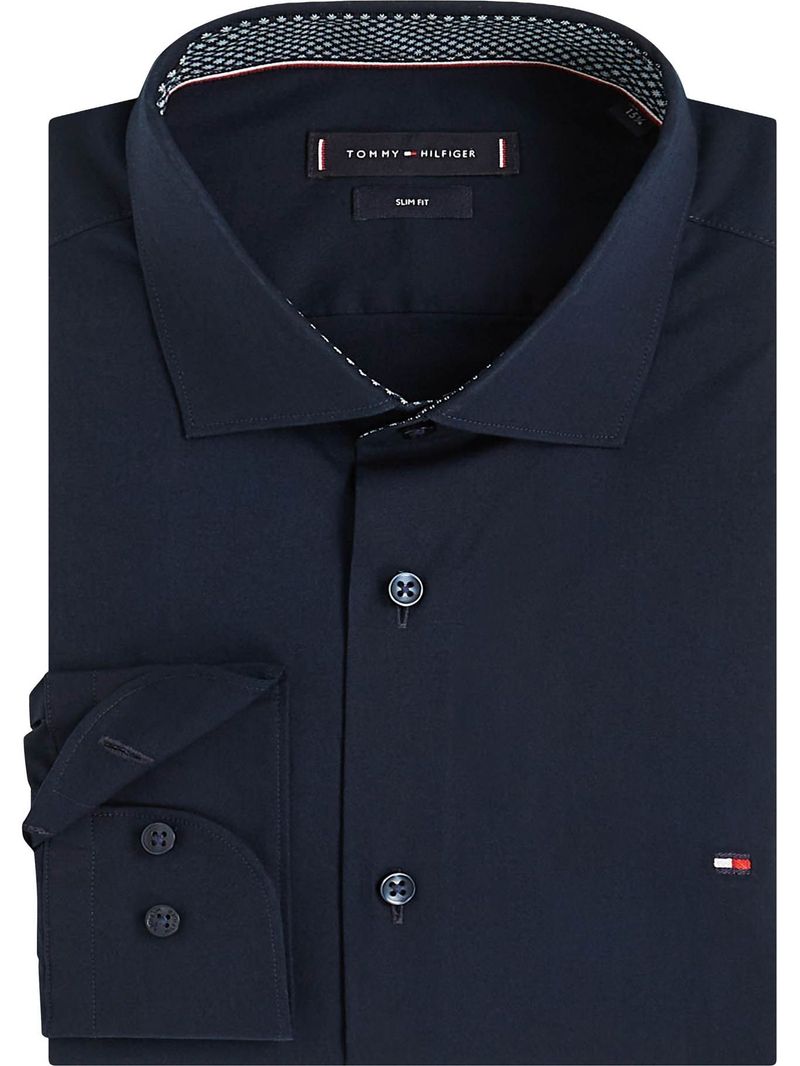 Camisa-stretch-con-logo