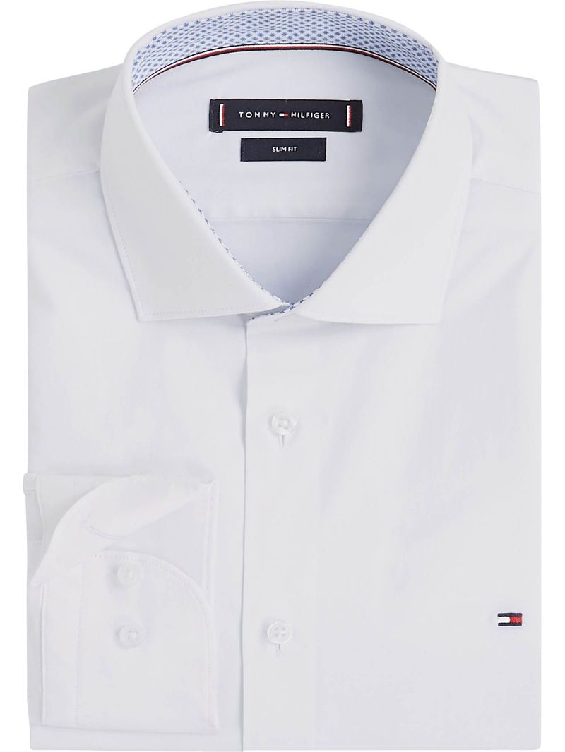 Camisa-stretch-con-logo