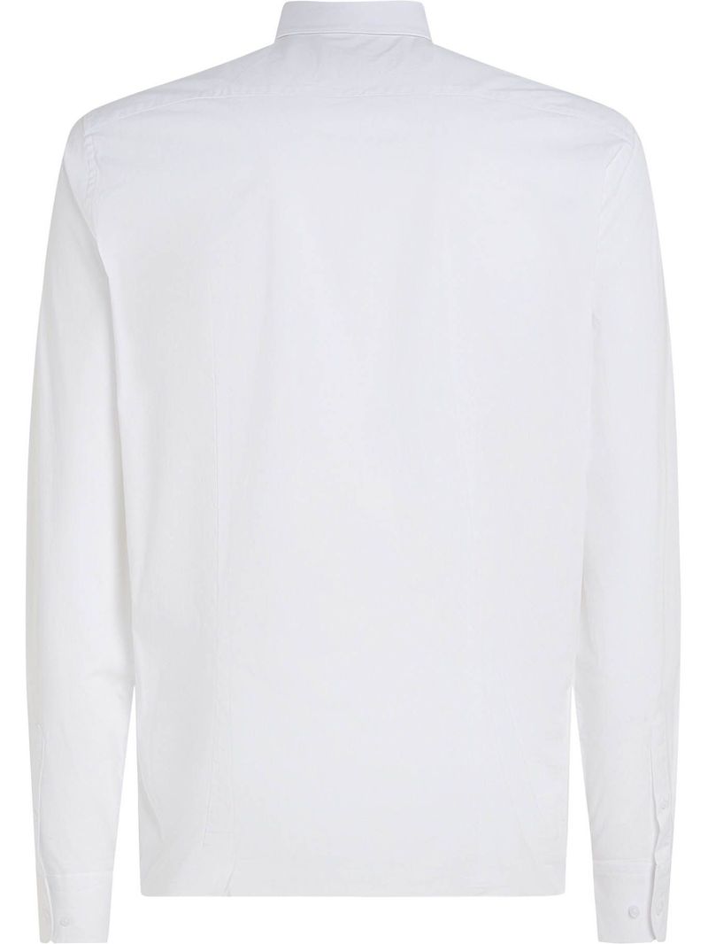 Camisa-stretch-con-logo