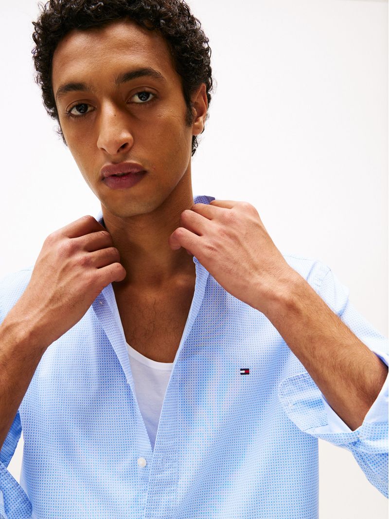 Camisa-TH-Flex-estampada-de-corte-regular