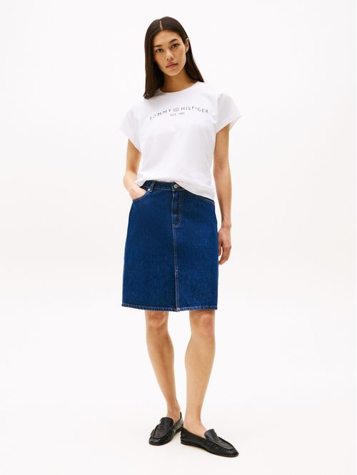 Remera amplia de manga casquillo
