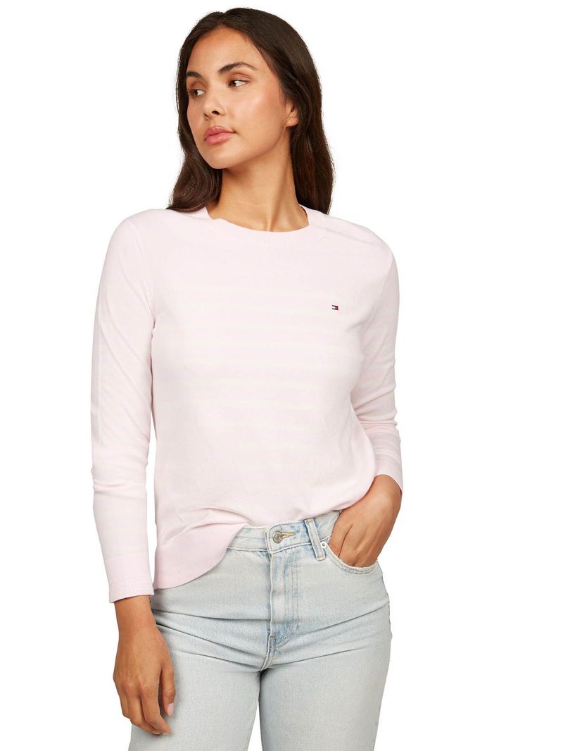 Sweater-de-cuello-redondo