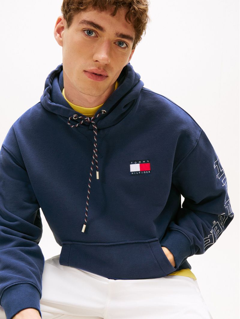 Buzo-amplio-con-capucha-Hilfiger-Sailing-