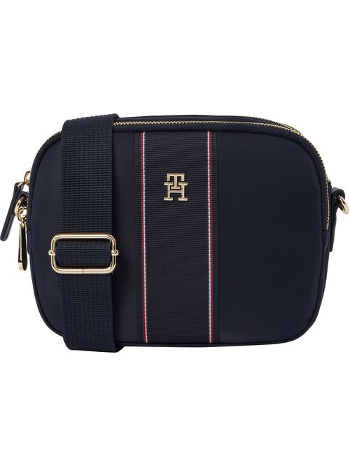 Cartera cruzada con monograma TH