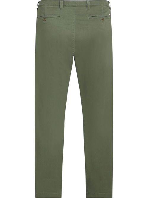 Pantalón chino cónico de satén Harlem