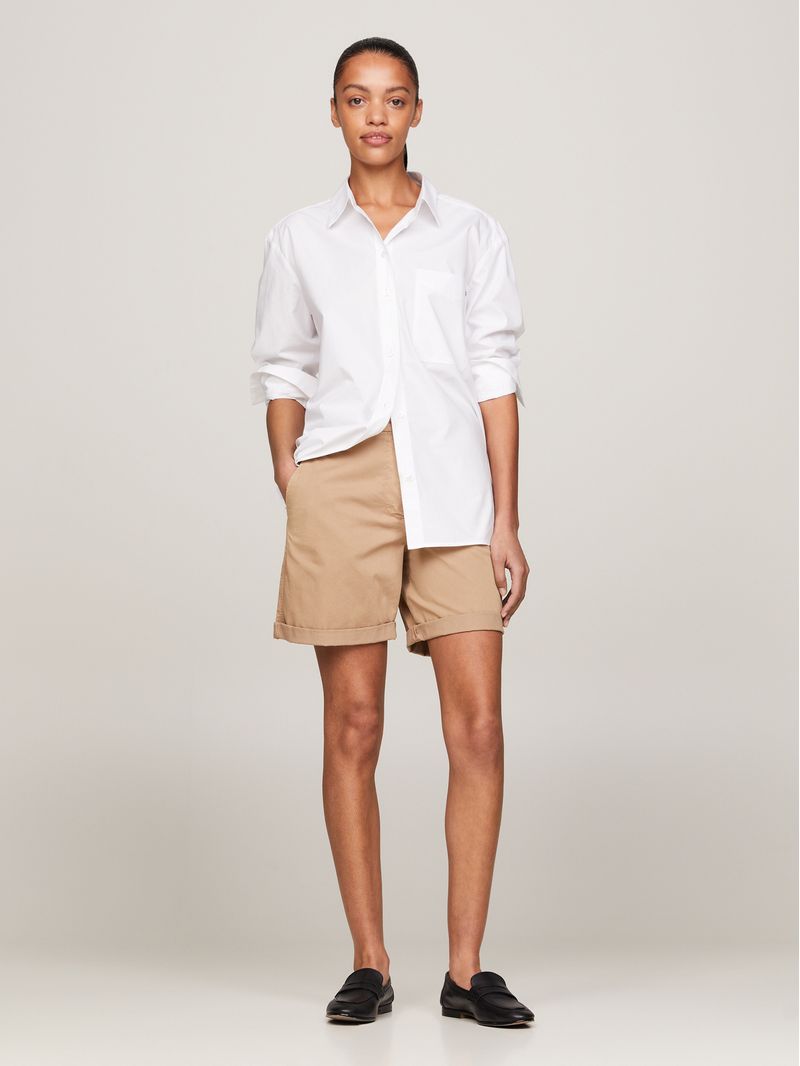 Pantalon-corto-chino-Mom-con-vuelta