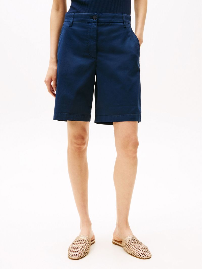 Pantalon-corto-chino-Mom-con-vuelta