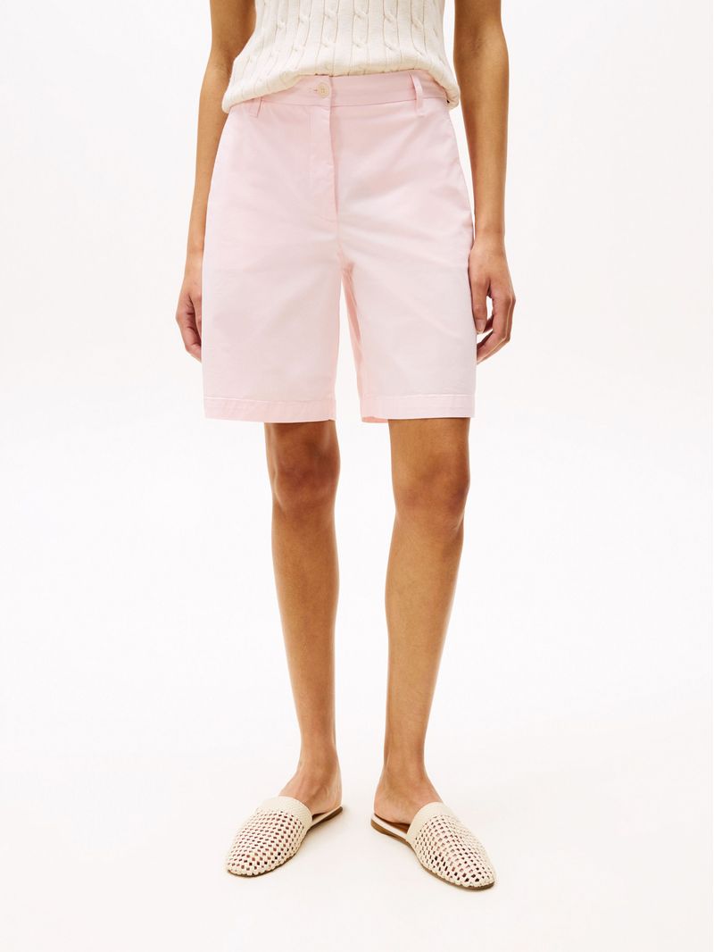 Pantalon-corto-chino-Mom-con-vuelta