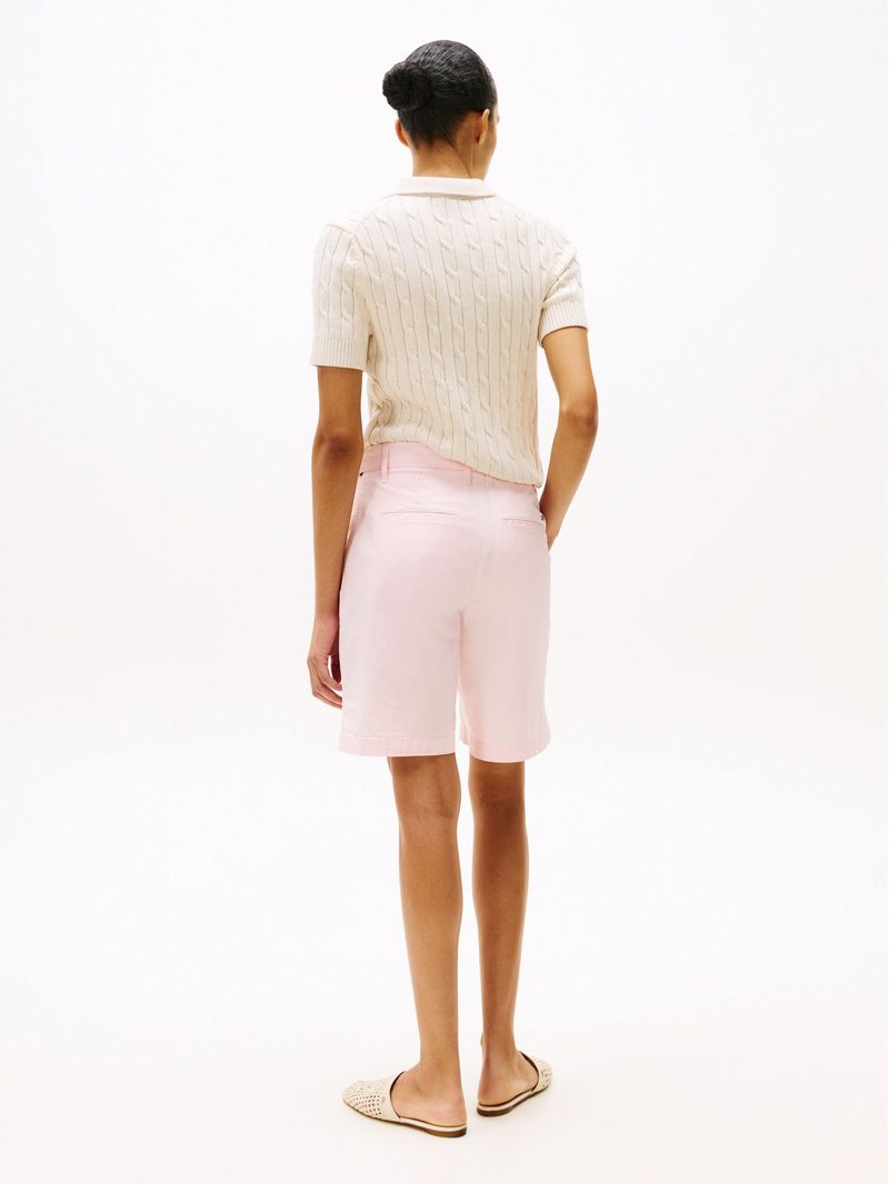 Pantalon-corto-chino-Mom-con-vuelta