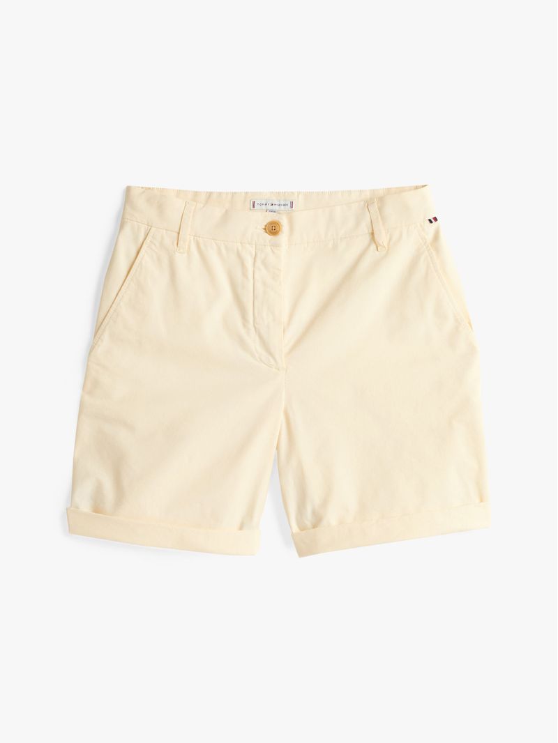 Pantalon-corto-chino-Mom-con-vuelta