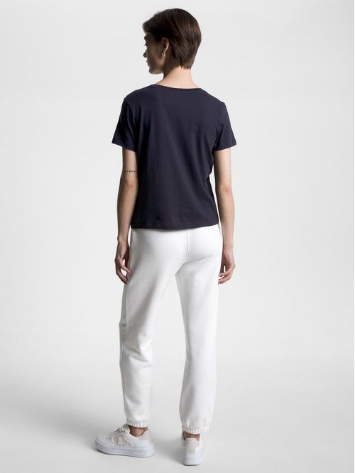 Remera de cuello redondo con logo