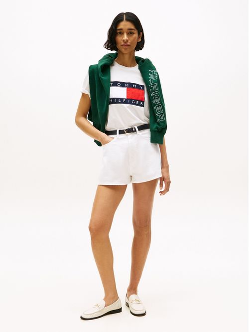 Remera náutica con parche Hilfiger