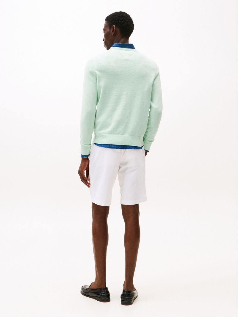 Sweater-de-cuello-redondo-con-logo-bordado
