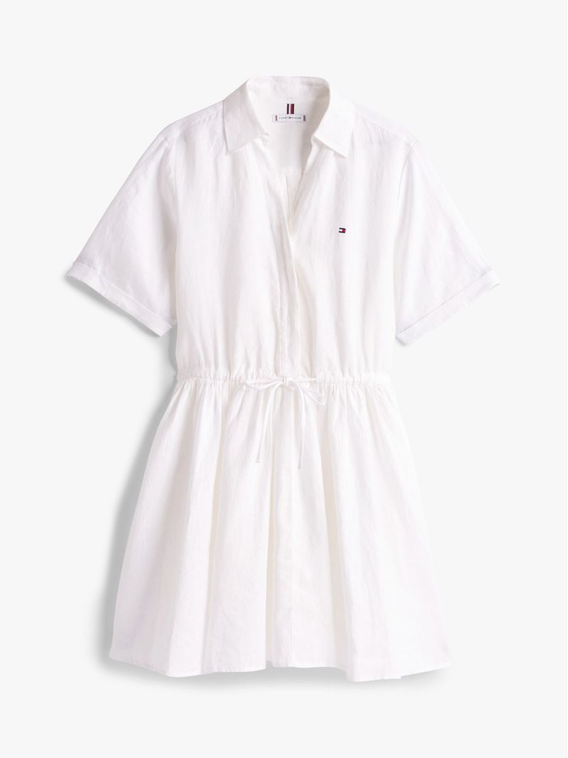Minivestido-camisero-de-puro-lino