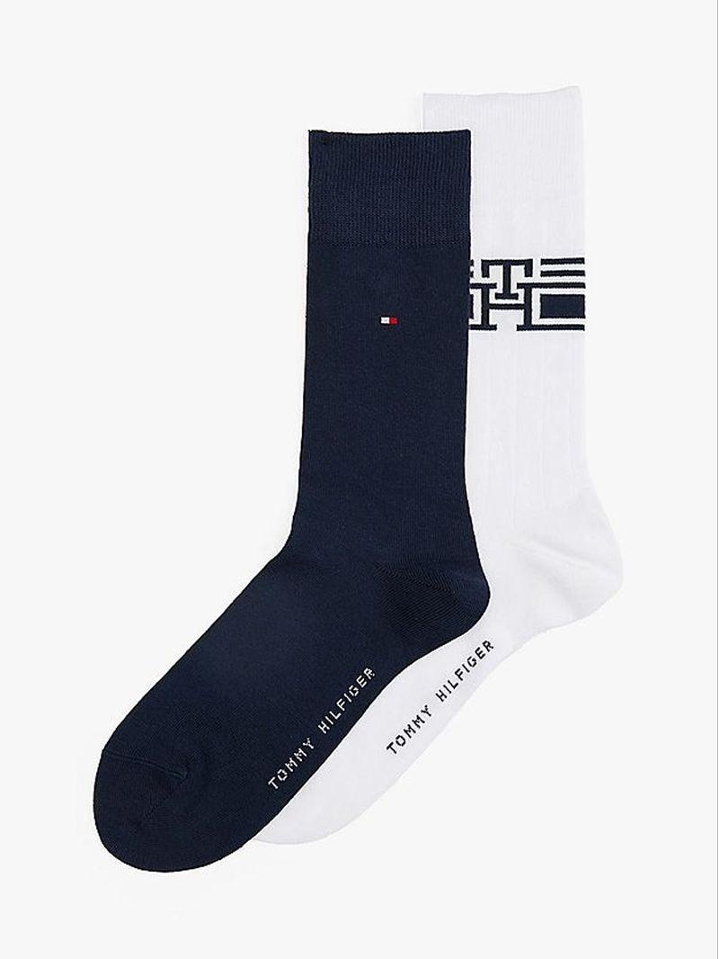Pack-de-2-medias-con-logo-y-estampado-TH