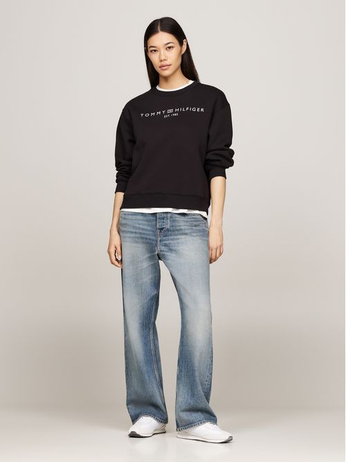 Buzo con logo Modern Signature