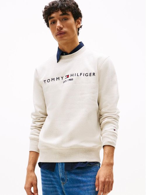 Buzo de cuello redondo con logo gráfico