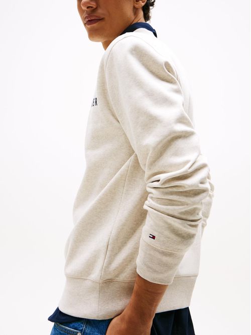 Buzo de cuello redondo con logo gráfico